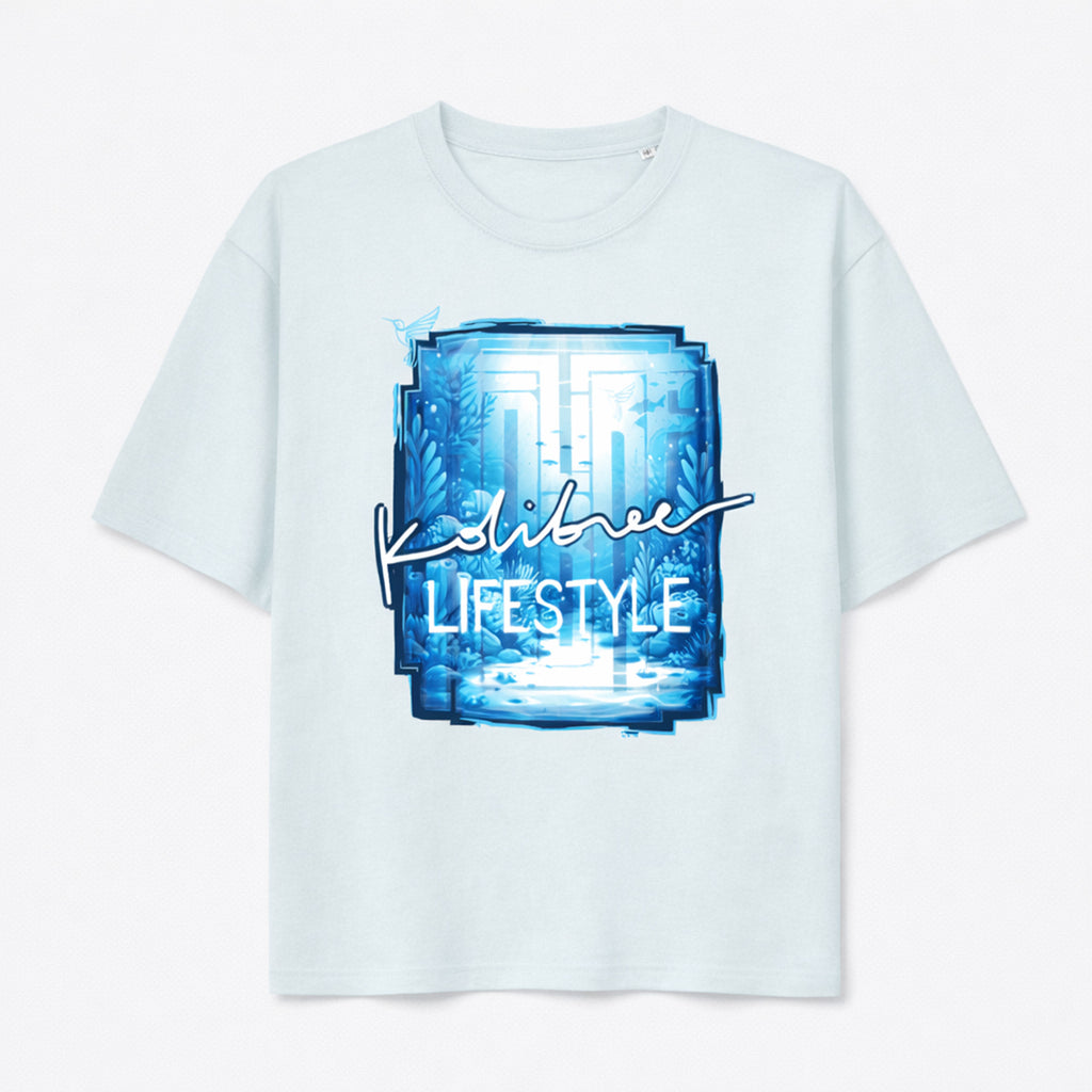 T-Shirt unisexe Bleu Lifestyle