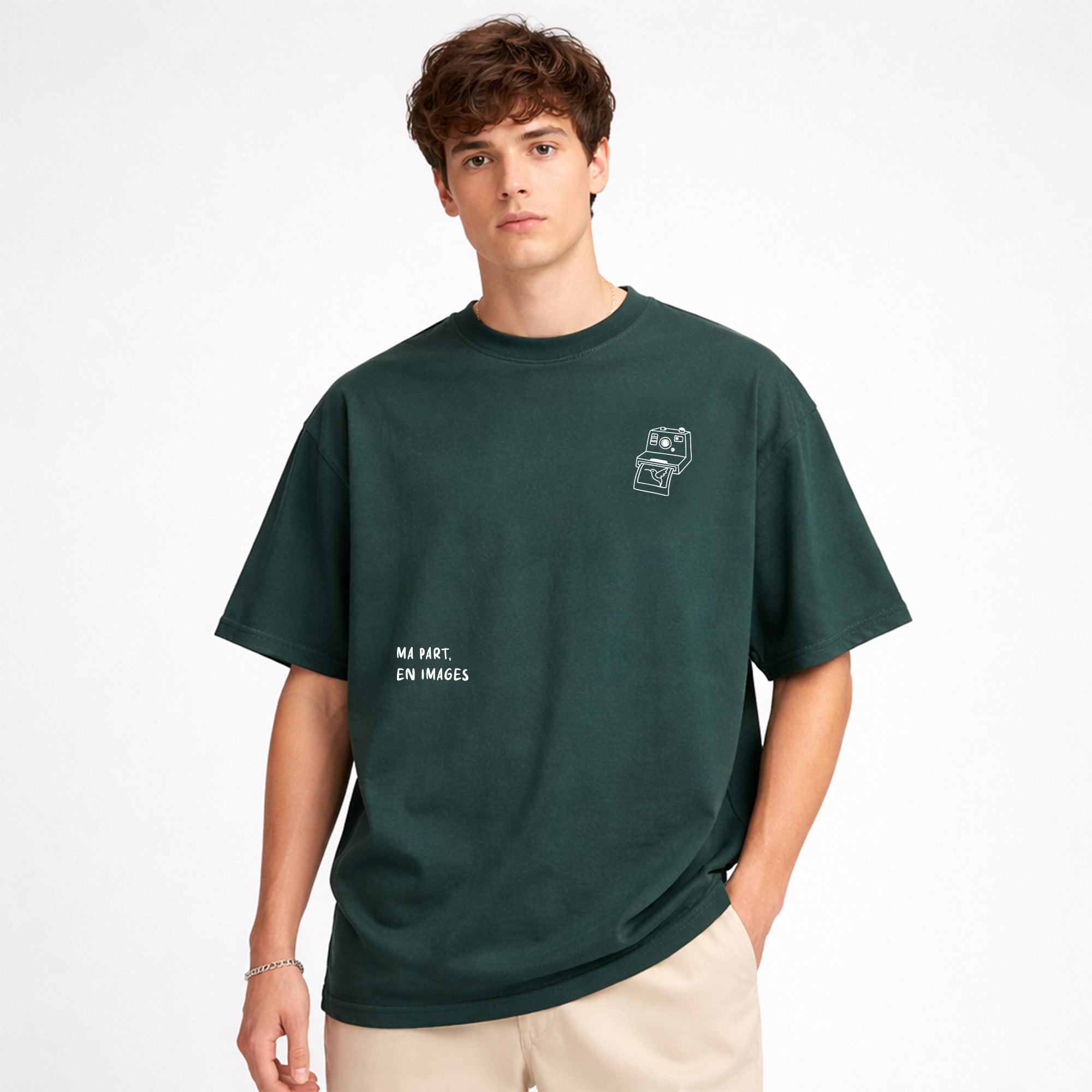T-Shirt unisexe Ma part en image