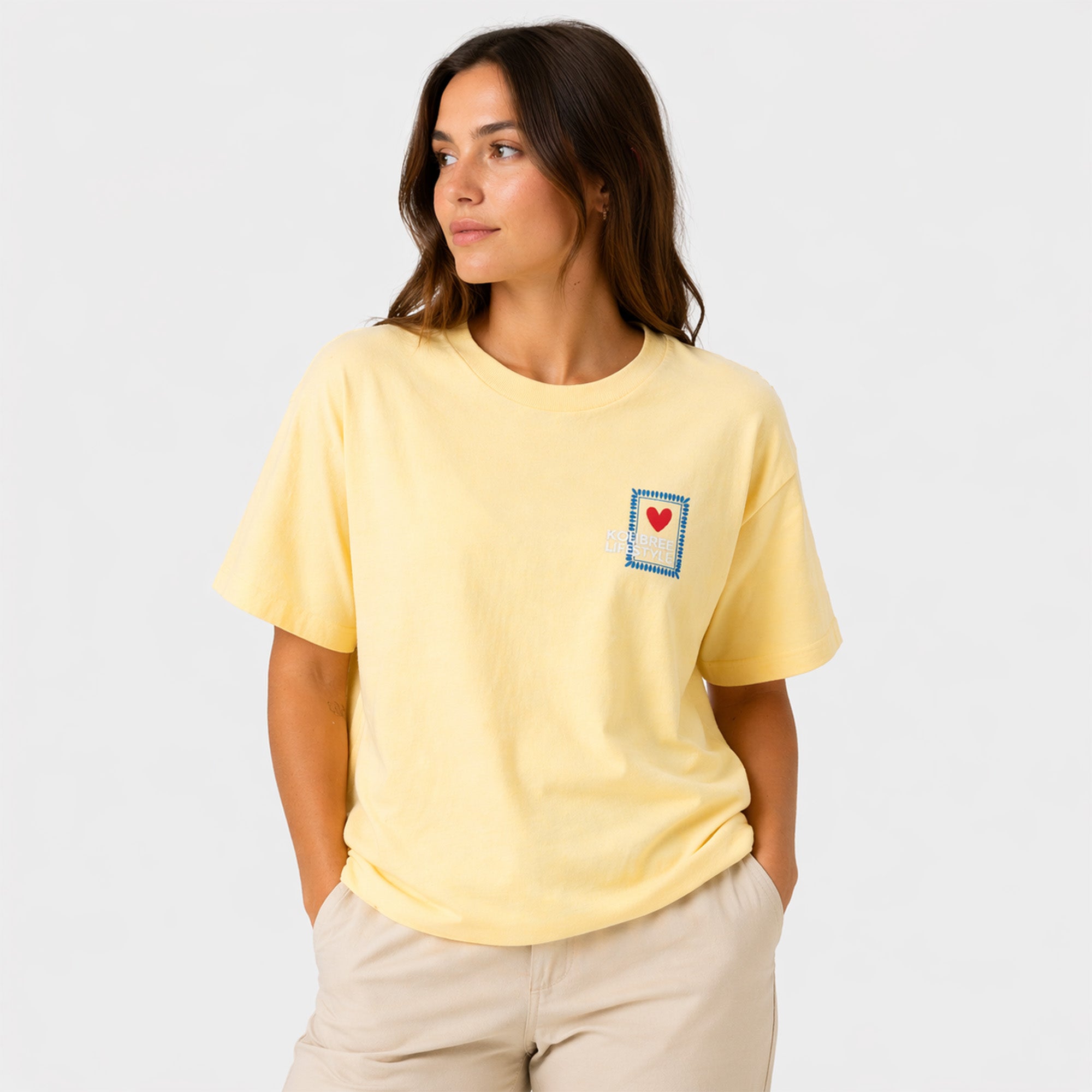 T-Shirt femme oversize à la folie