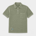 Polo éponge avec poche