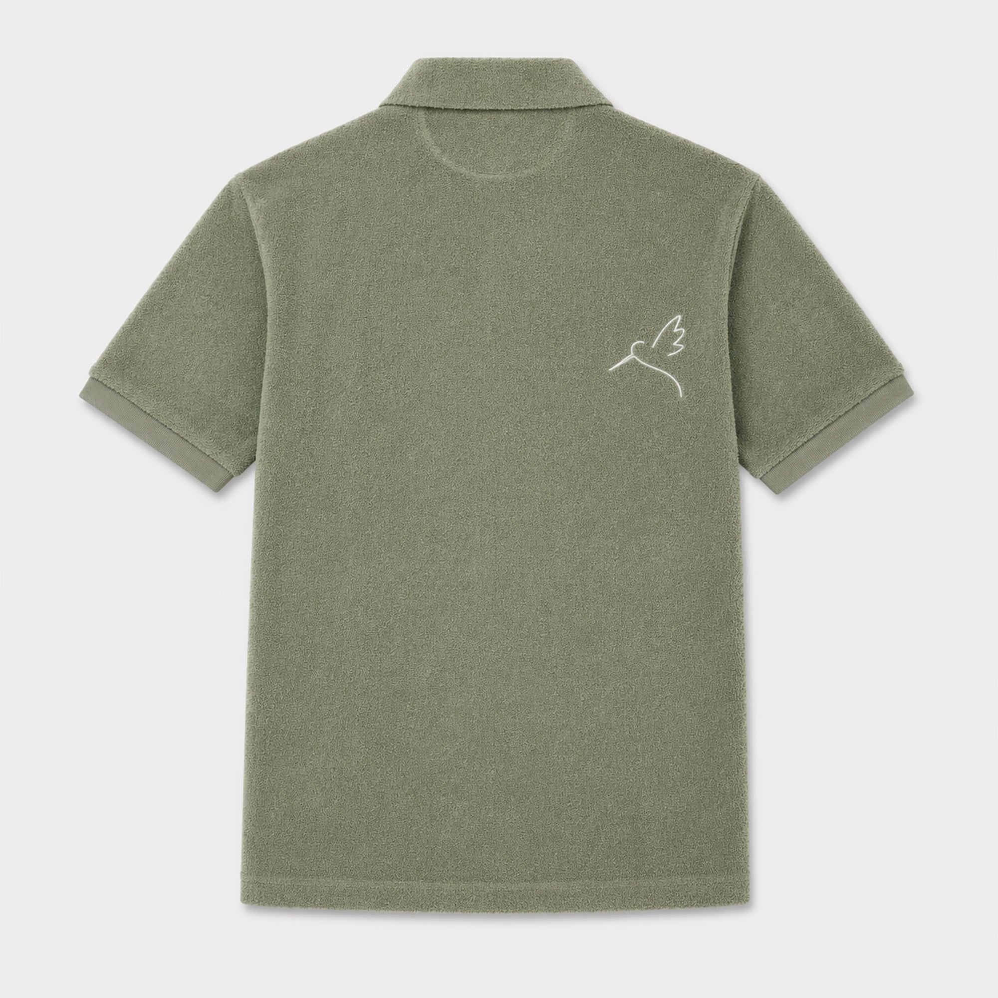 Polo éponge avec poche