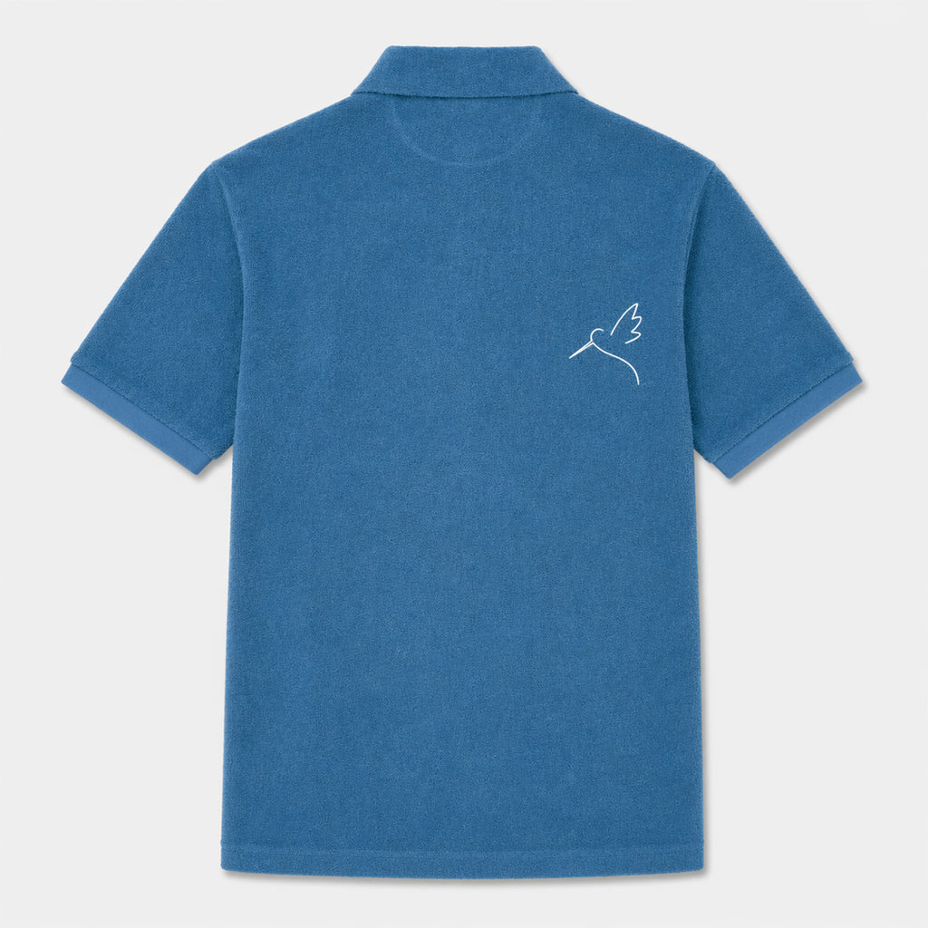 Polo éponge avec poche