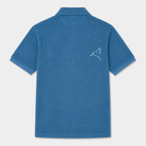 Polo éponge avec poche