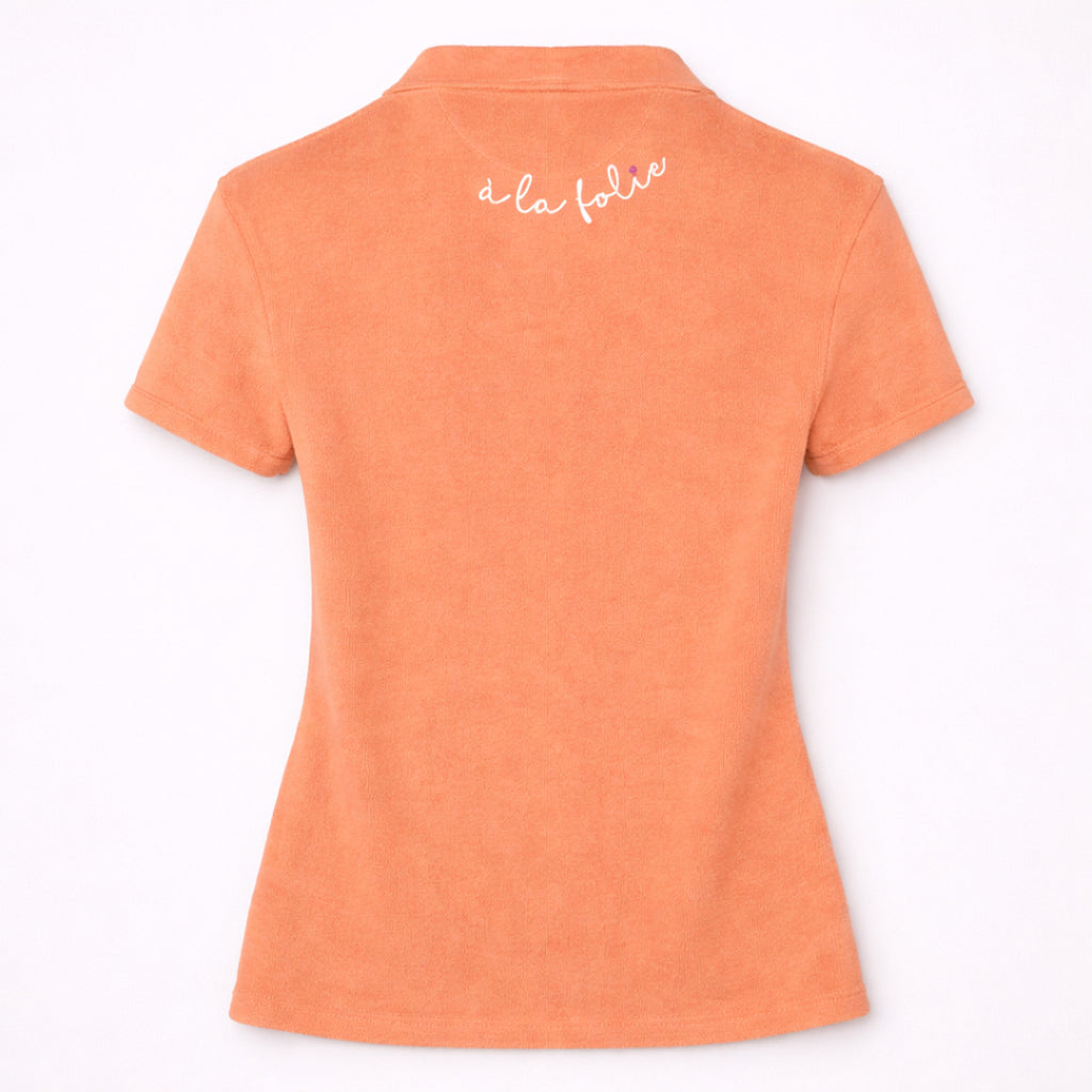 Polo éponge femme