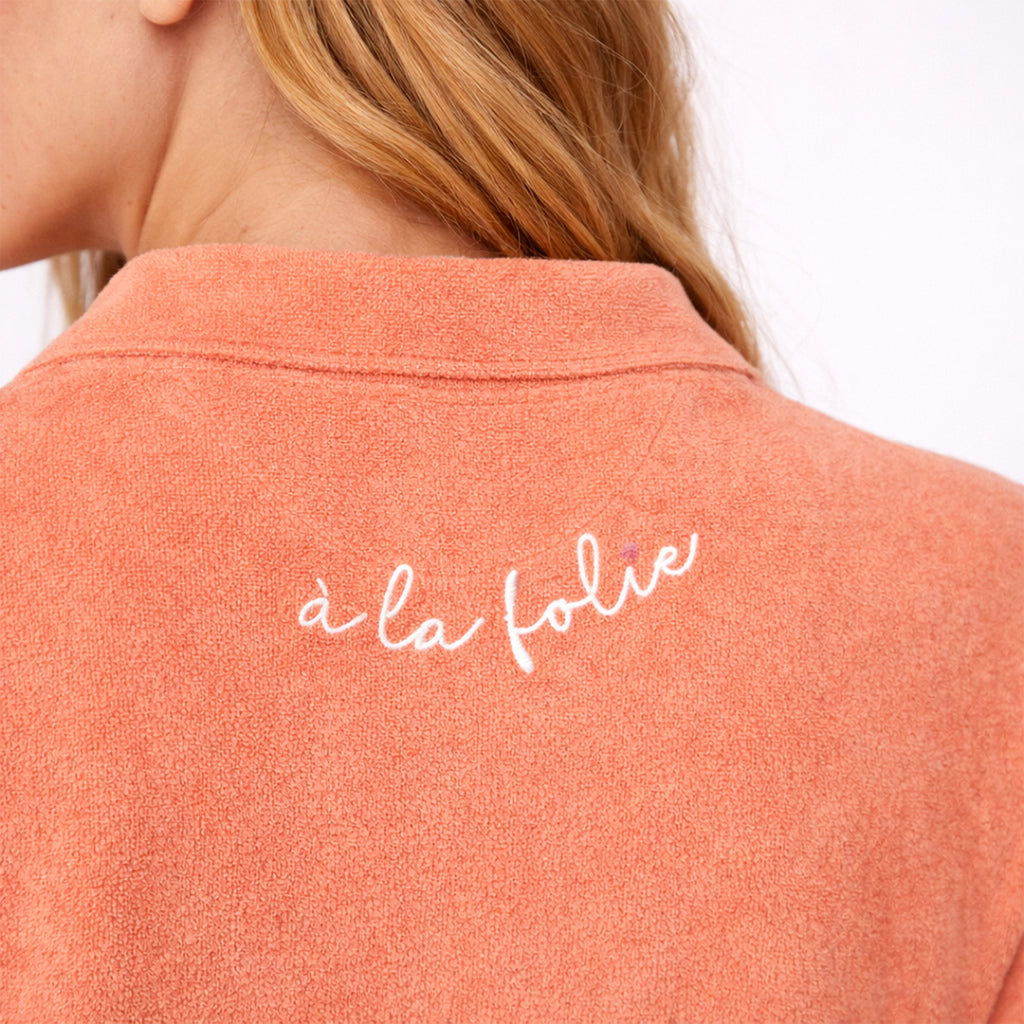 Polo éponge femme