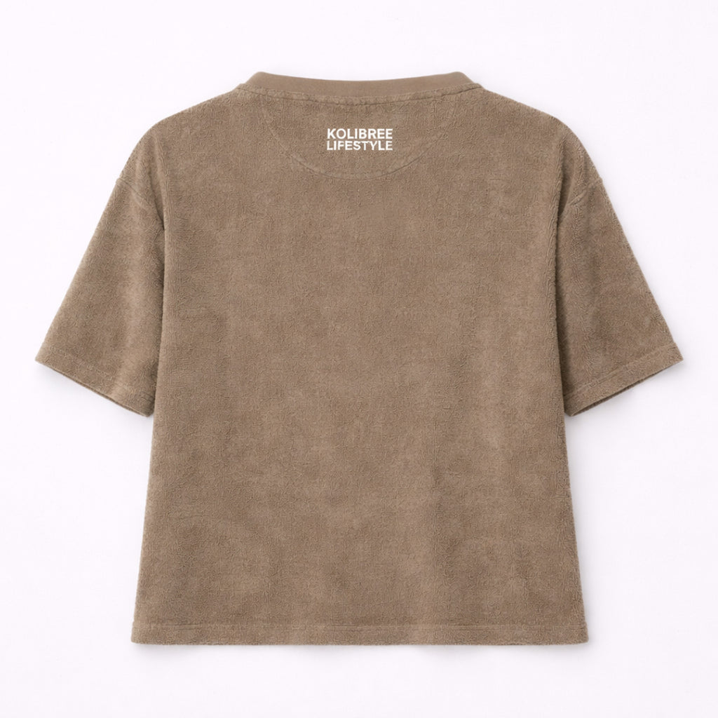 T-Shirt éponge femme