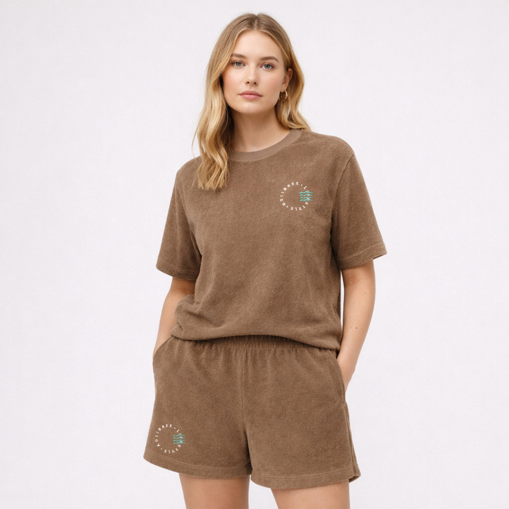 T-Shirt éponge femme
