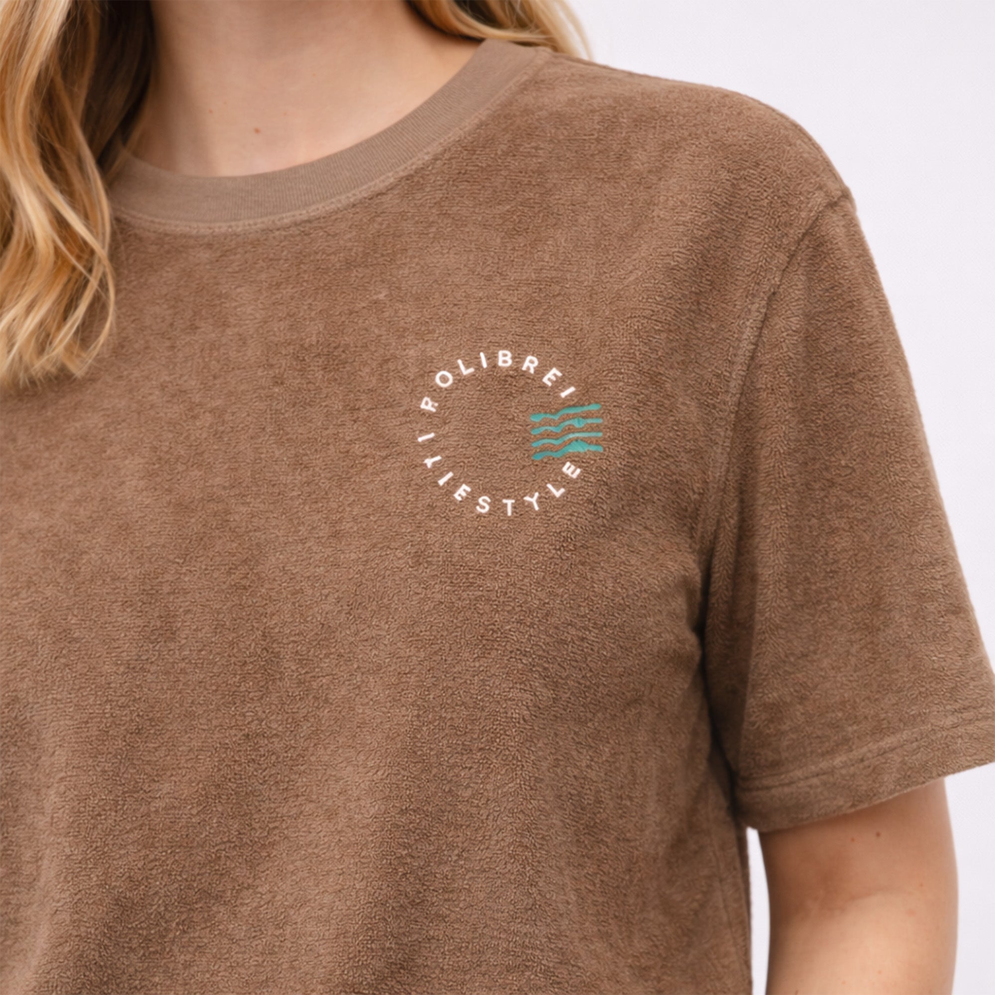T-Shirt éponge femme