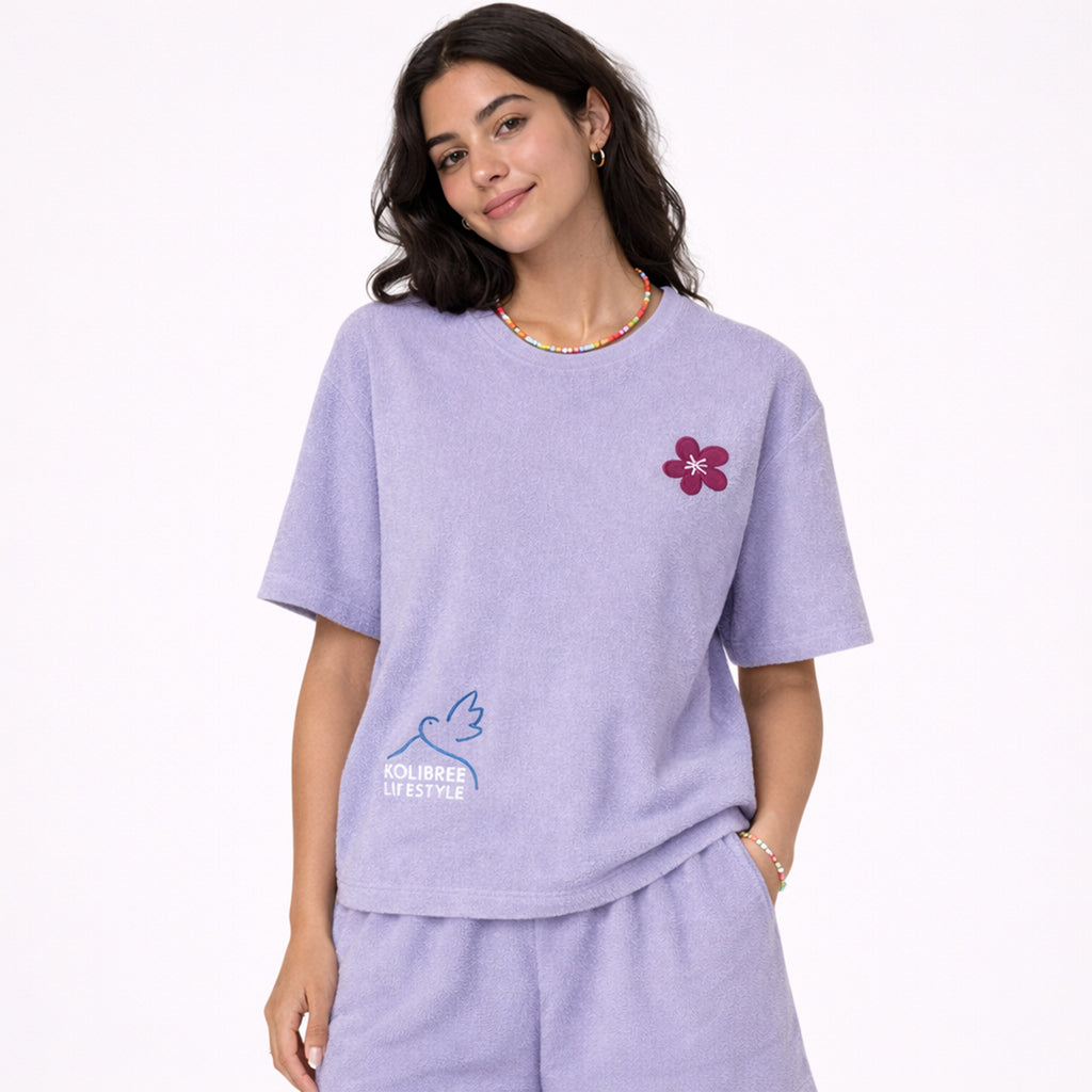 T-Shirt éponge Lifestyle femme