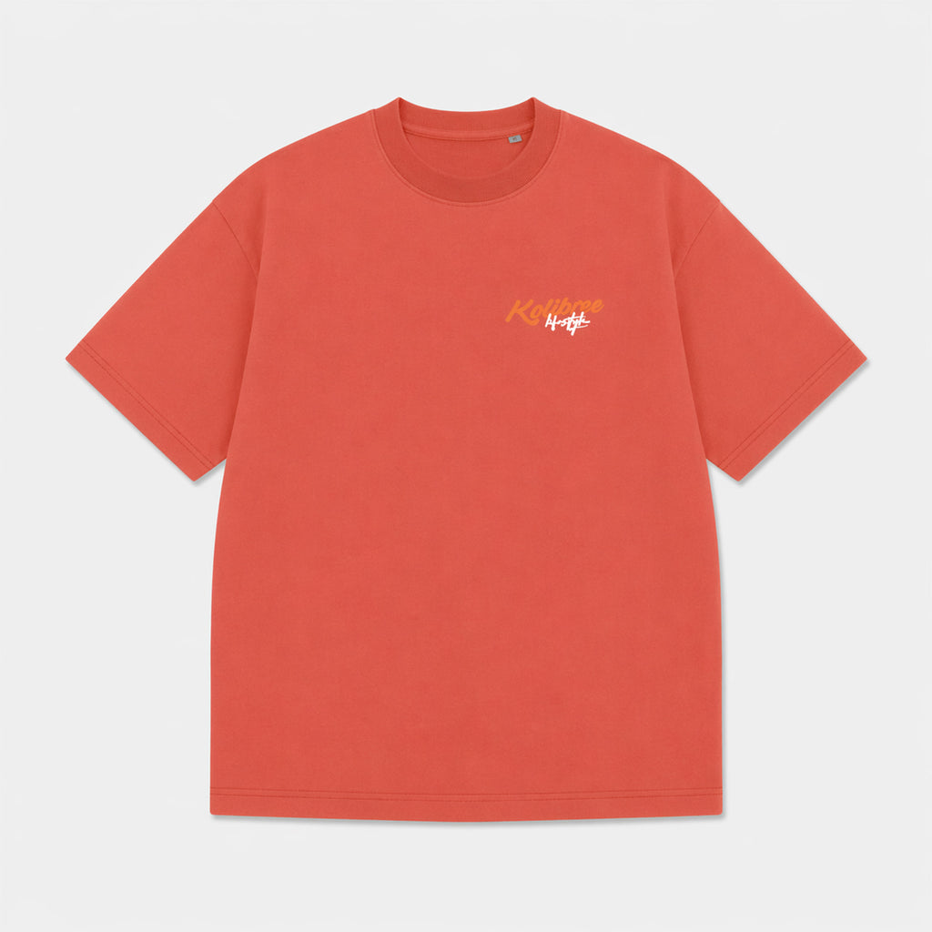 T-Shirt oversize Paprika
