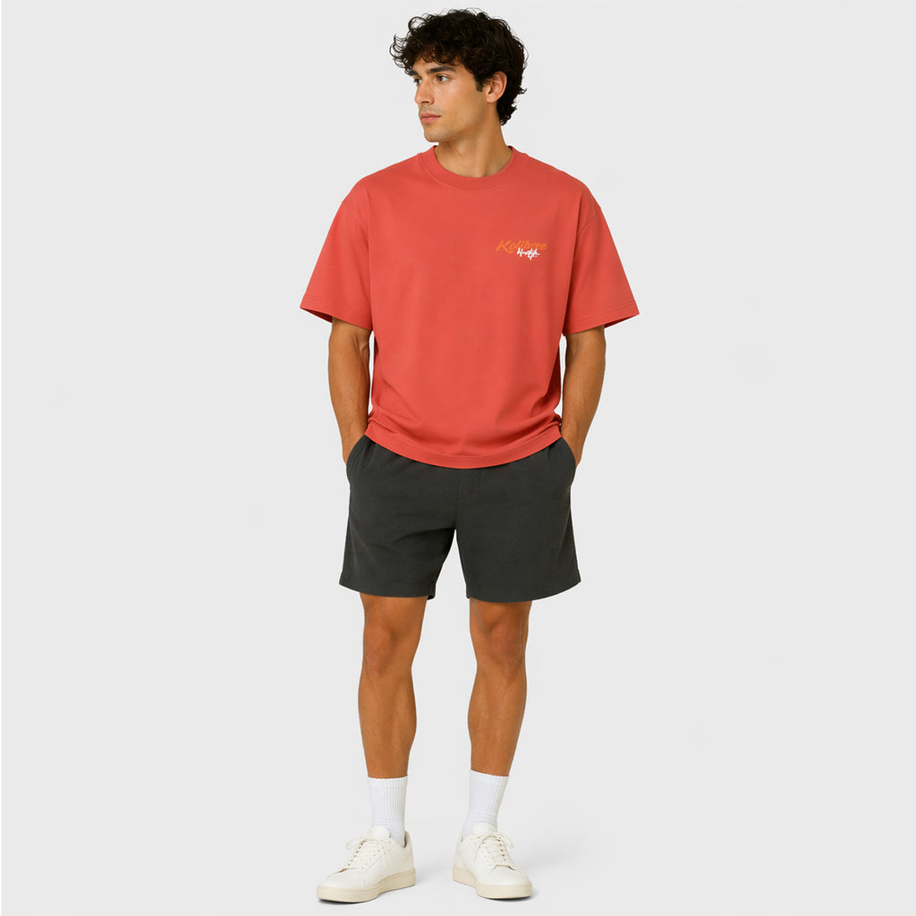 T-Shirt oversize Paprika