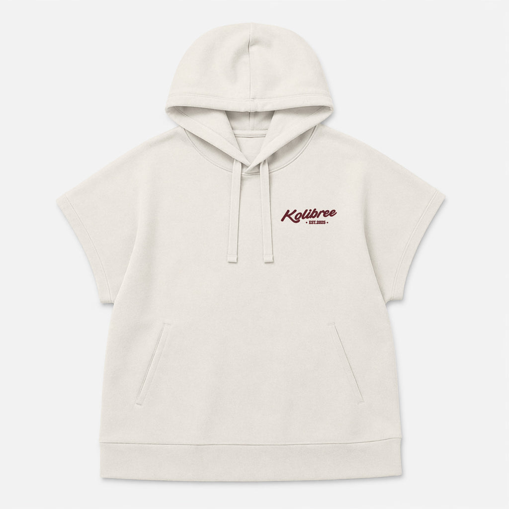 Sweat sans manches oversize French Terry femme