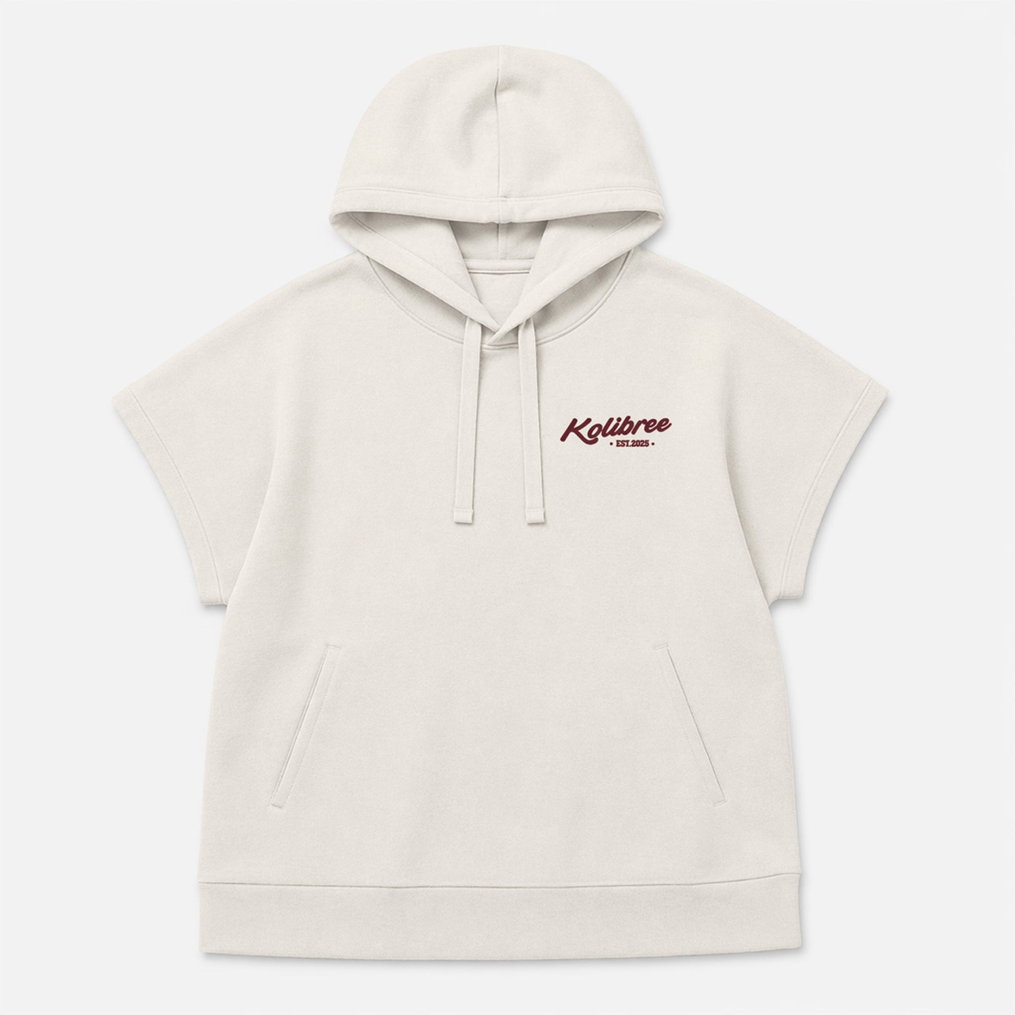 Sweat sans manches oversize French Terry femme