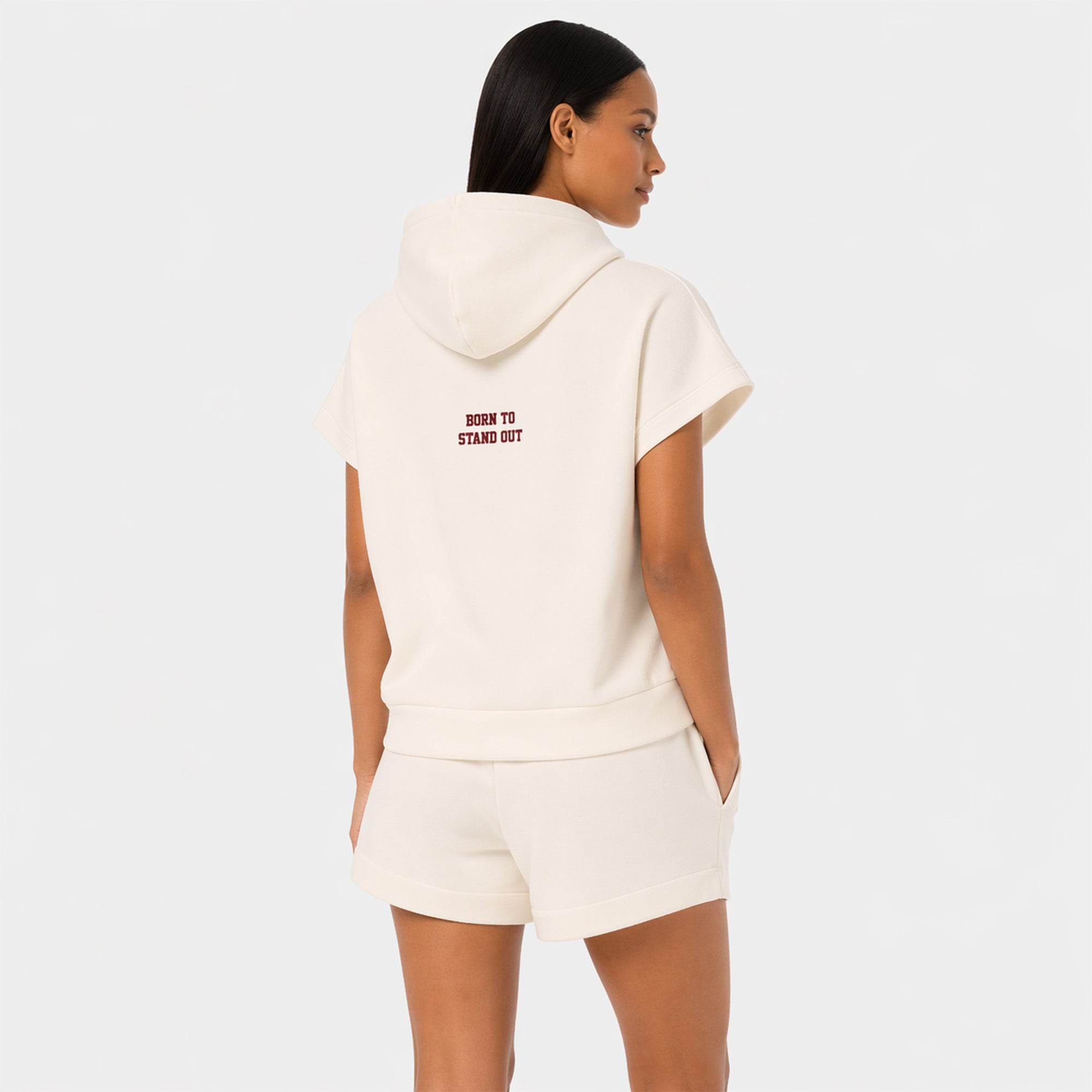 Sweat sans manches oversize French Terry femme