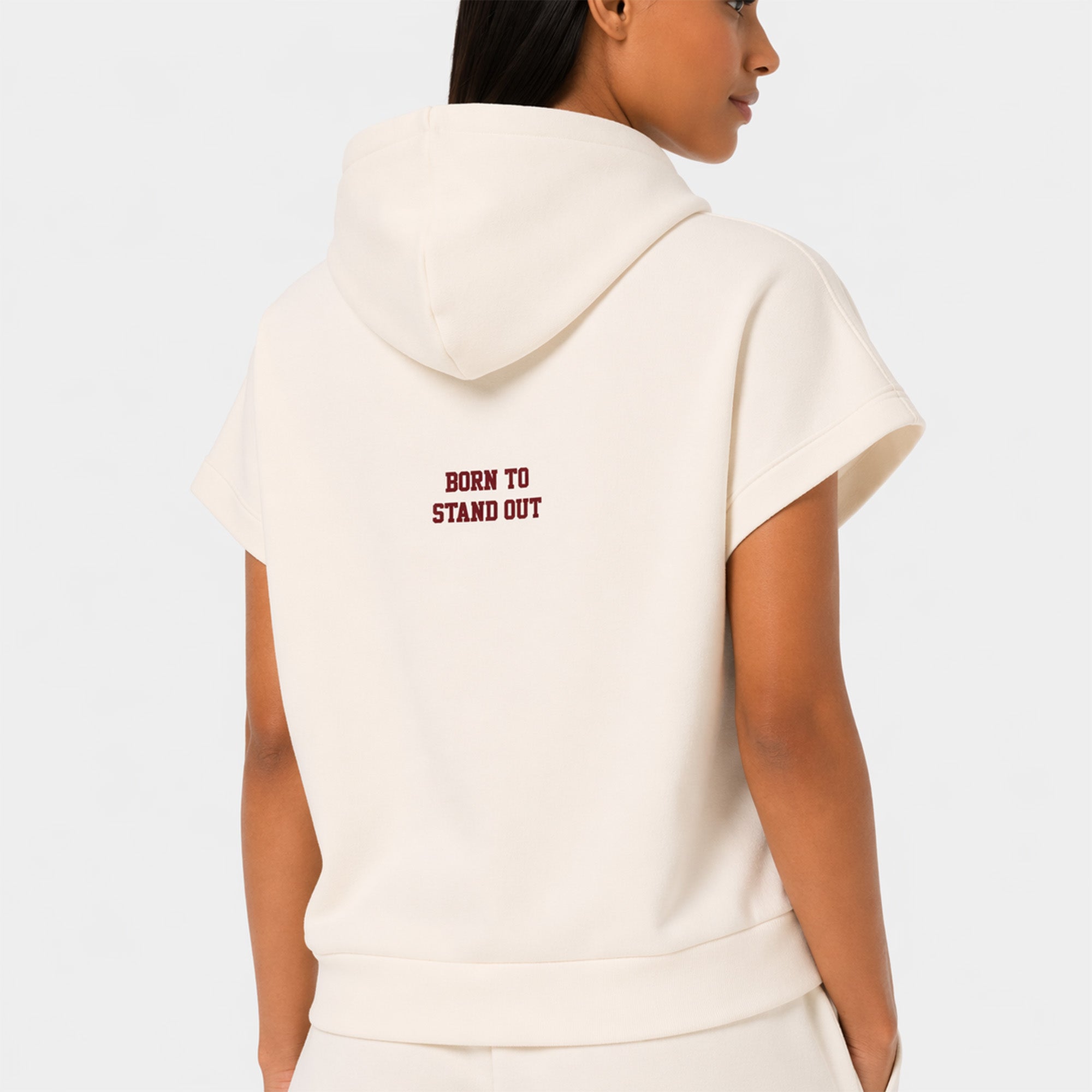 Sweat sans manches oversize French Terry femme