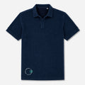 Polo éponge Lifestyle Navy