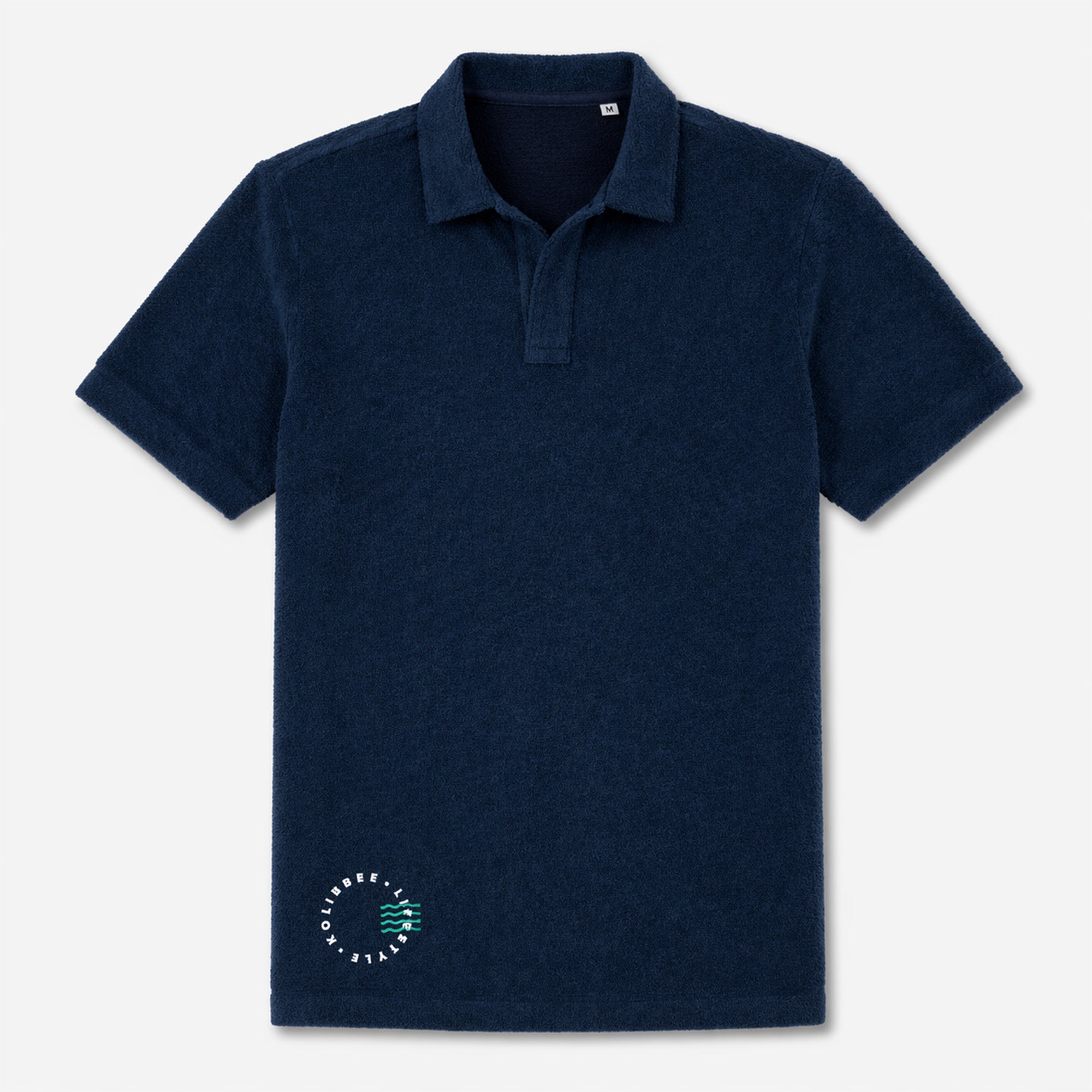 Polo éponge Lifestyle Navy