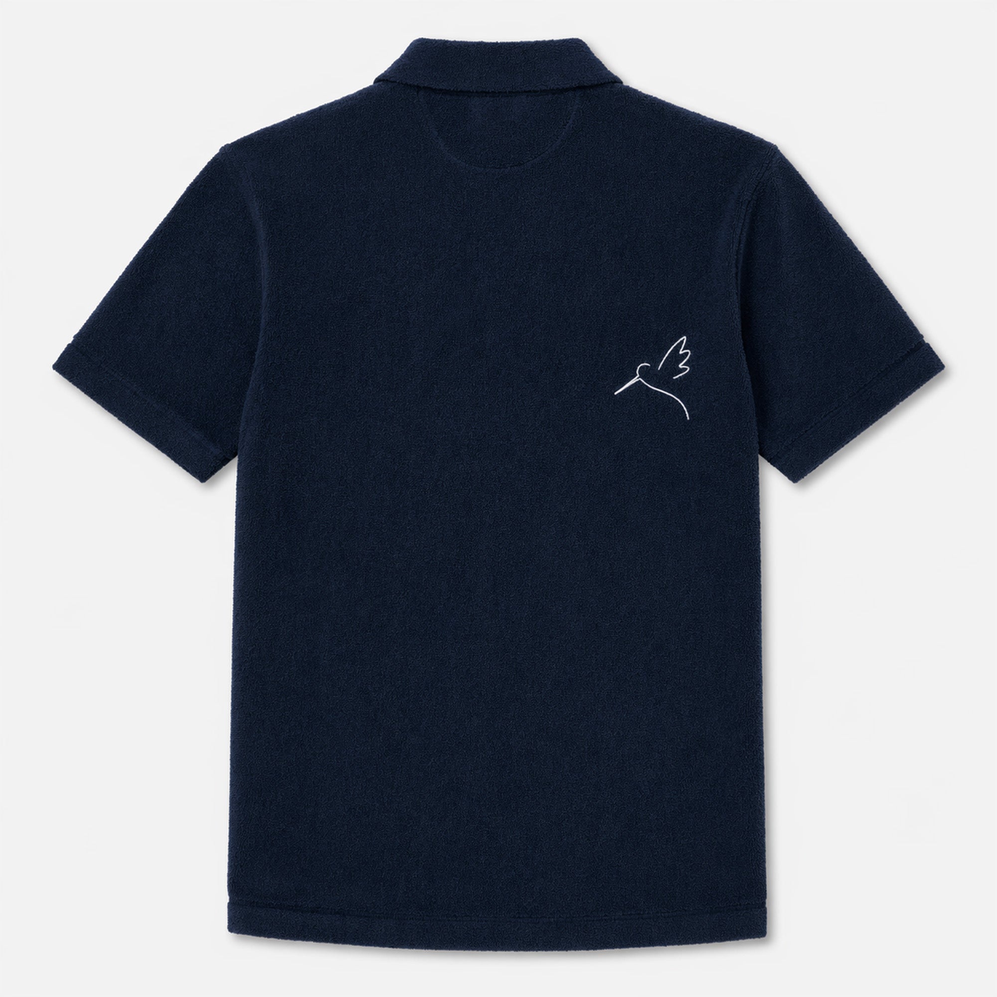 Polo éponge Lifestyle Navy