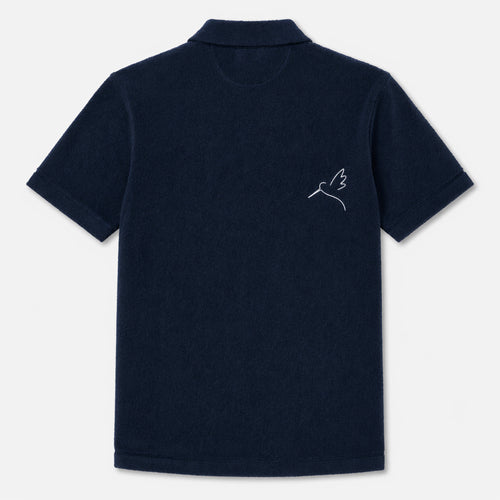 Polo éponge Lifestyle Navy