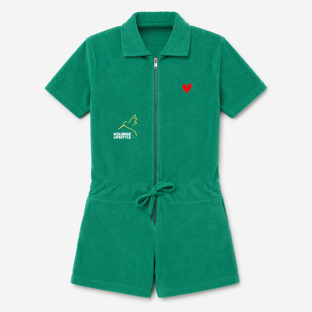Combinaison short éponge Green
