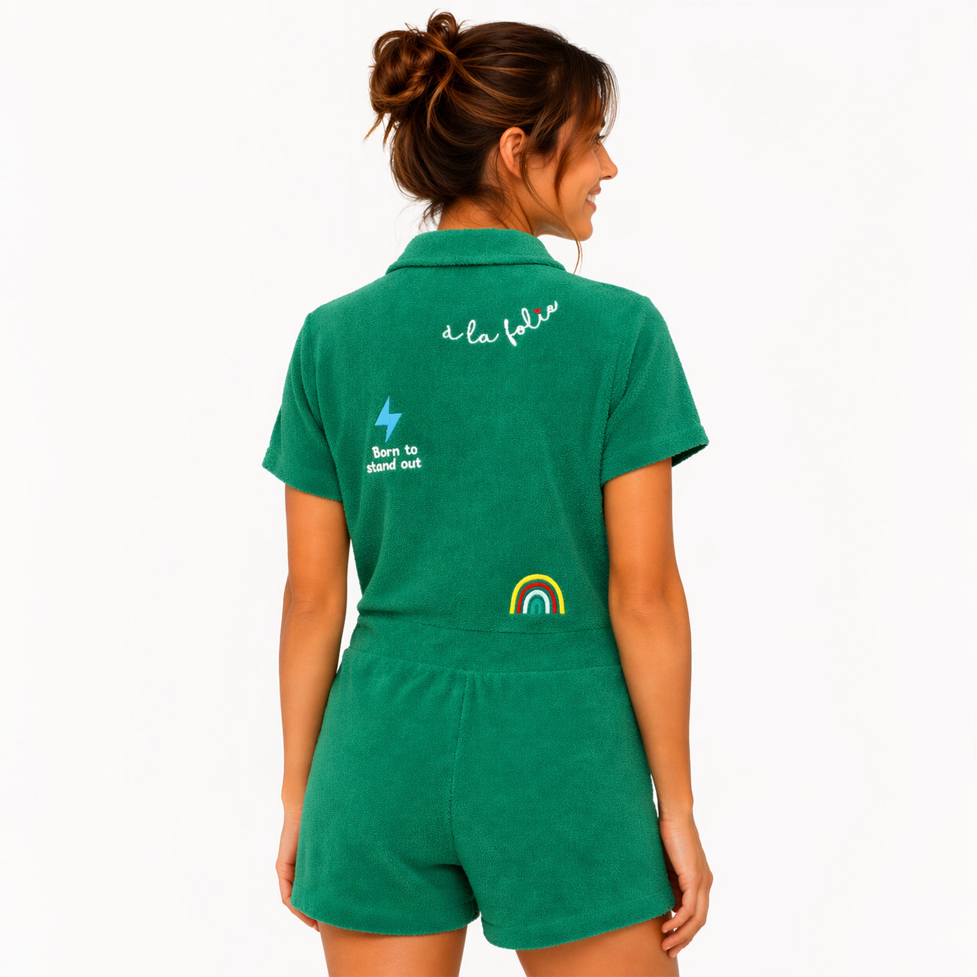 Combinaison short éponge Green