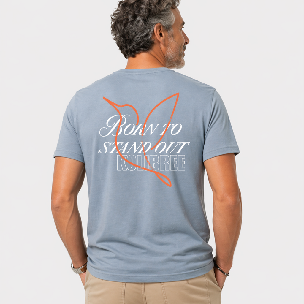 T-Shirt slub Born to stand Out
