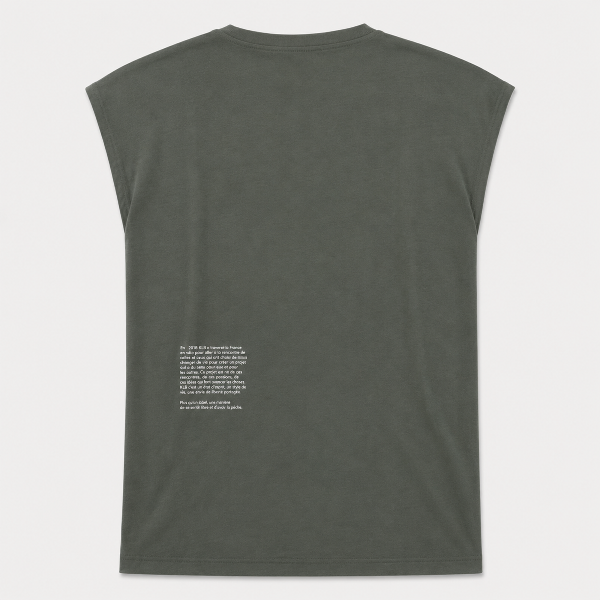 T-shirt sans manches