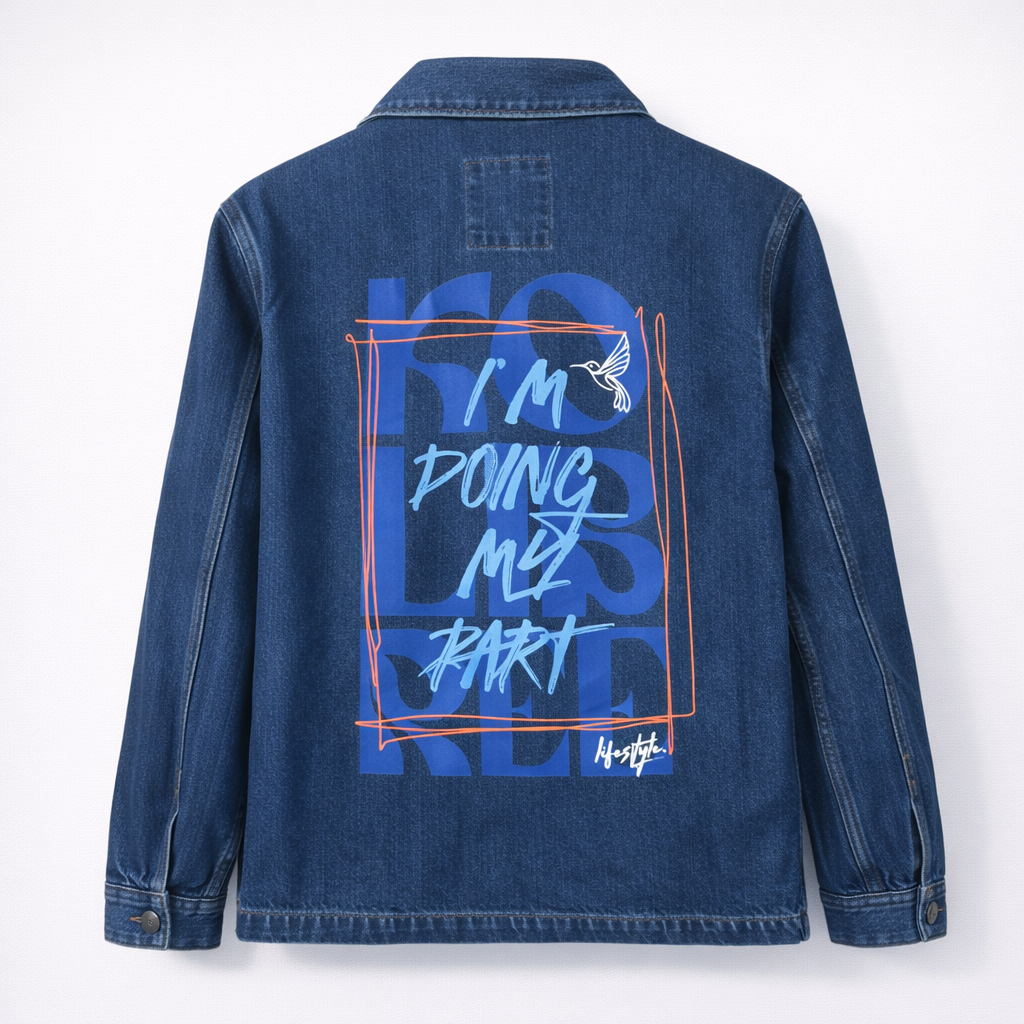 Veste en jean unisexe