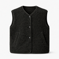 Veste sans manches en sherpa