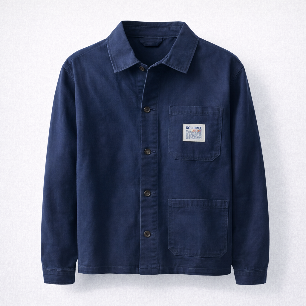 Veste worker délavée homme