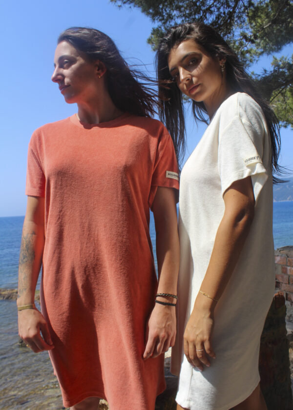 Robe t-shirt éponge Anna
