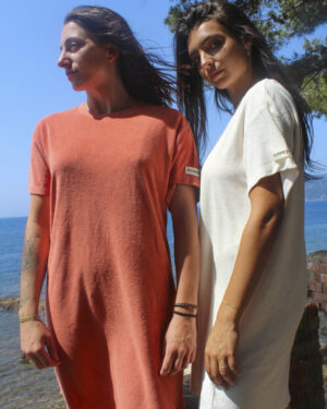 KOLNS5028 - Robe t-shirt éponge Anna