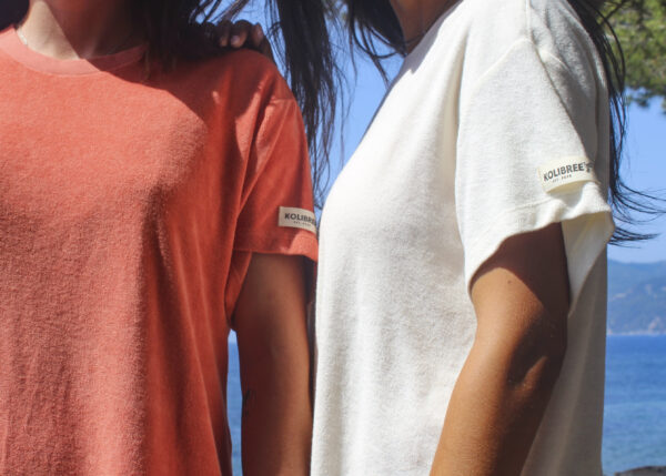 Robe t-shirt éponge Anna – Image 2