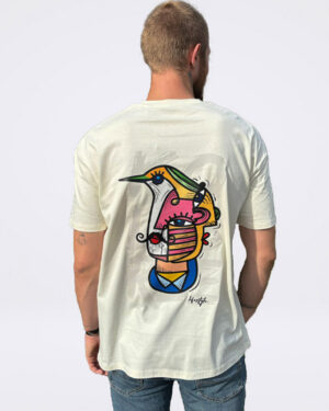 T-shirt Stache unisexe