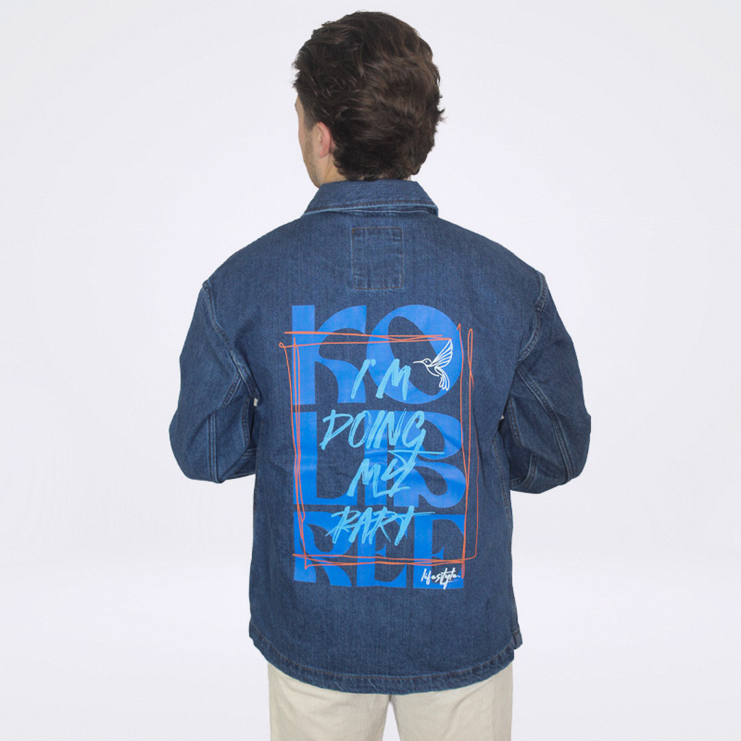 Veste en jean unisexe – Image 3