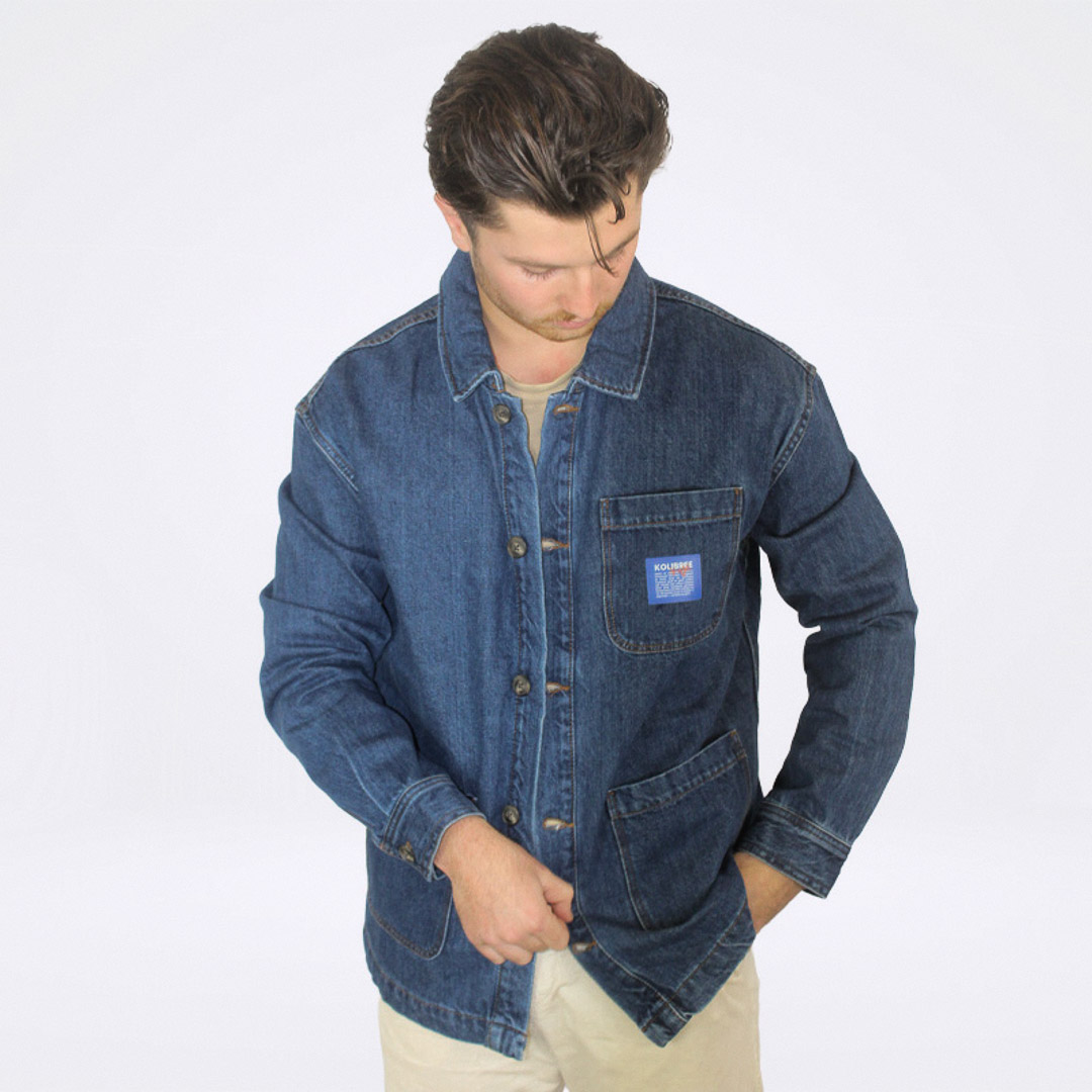 Veste en jean unisexe