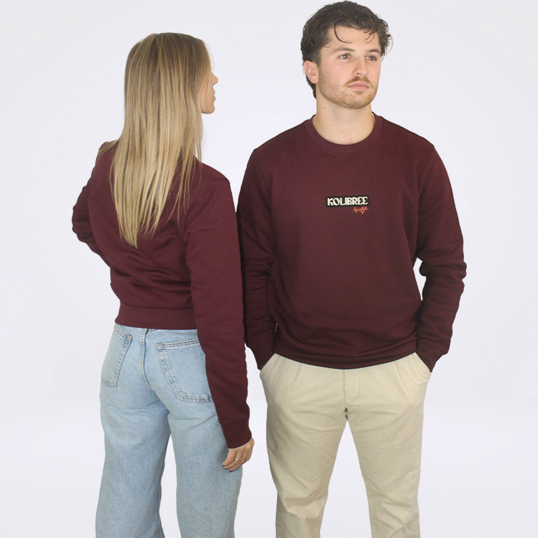 Sweat-shirt bouclette unisexe